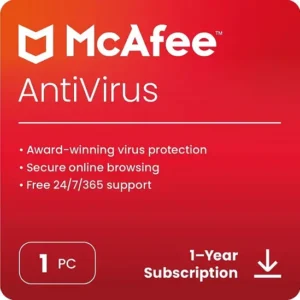 McAfee AntiVirus Protection 2023 |