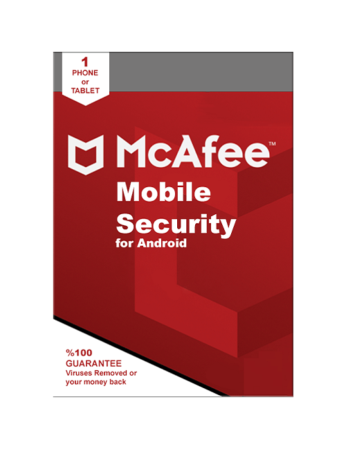 McAfee Mobile Security - 1-Year / 1-Android